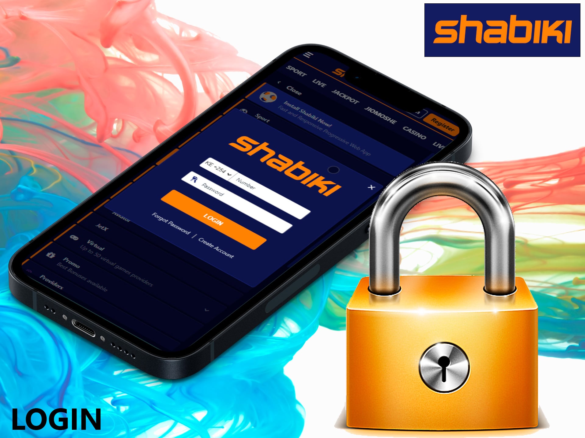 Make a Shabiki login to start playing for real money and get access to the best entertainment options available